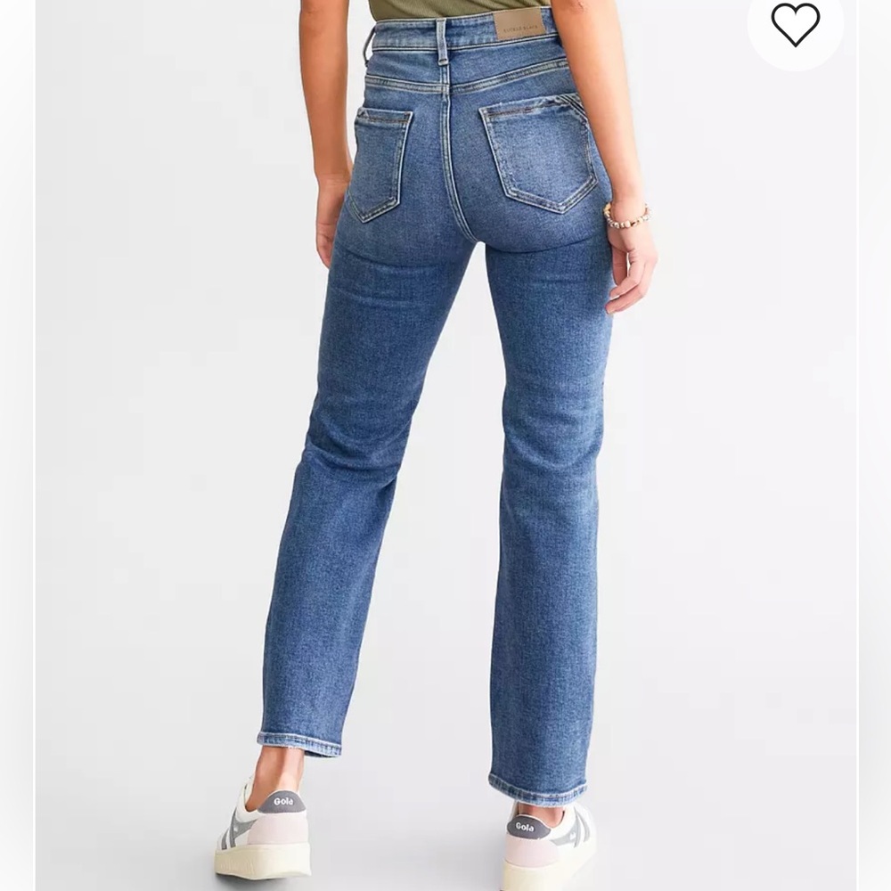 NWOT Cropped Straight Jeans - Picture 3 of 6